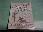 1948 PB BOOK DANCES FOR PROGRAM AND OPERETTA SKETCHES