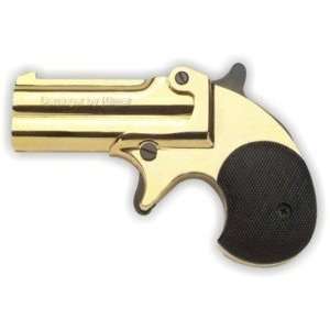     Double Barrel Derringer   Gold Finish