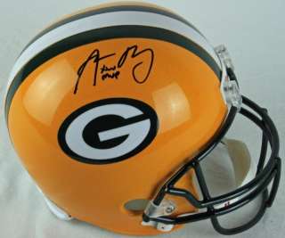 PACKERS AARON RODGERS XLV MVP AUTHENTIC SIGNED FULL SIZE REP HELMET 