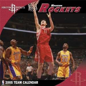  Houston Rockets 2005 Wall Calendar