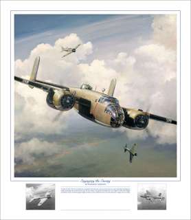 Engaging the Enemy Doolittle Raiders Signed Print #63  
