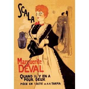  Scal Marguerite Deval 12x18 Giclee on canvas
