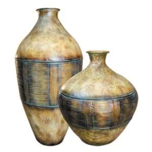    Urns Accessories and Clocks Potala, Vases, Set/2 Furniture & Decor