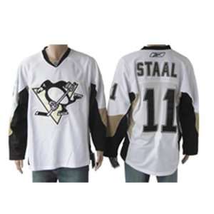  Jordan Staal Jersey Pittsburgh Penguins #11 White Jersey 