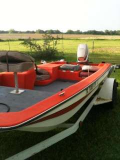 1974 Ranger Bass Boat with Evinrude 50hp and Trailer Lake Ready 