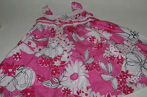   Michelle Pink White Floral Party Sundress Summer Dress Sleeveless 3T