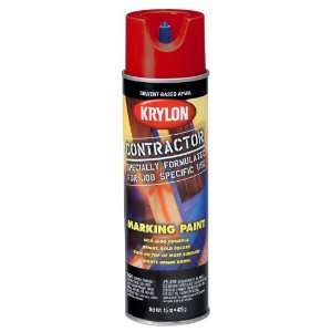   7302 15 Ounce Solvent Based Contractor Marking Spray Paint, APWA Red