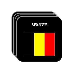 Belgium   WANZE Set of 4 Mini Mousepad Coasters