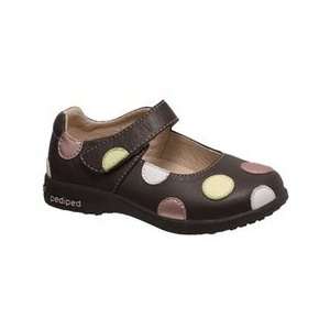  Flex Baby Shoes Giselle/Chocolate Brwon Leather Mary Jane Baby