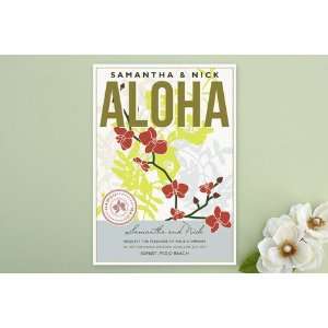 Aloha Nui Loa Wedding Invitations