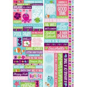  Bubbly Die Cut Stickers 8.5x12 Quotes Electronics