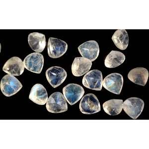 Rainbow Moonstone Heart Shapes (Price Per Pair)  