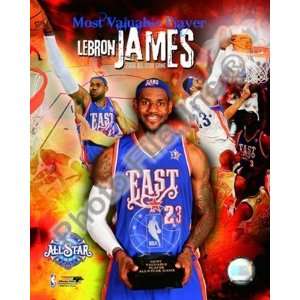  Lebron James 2008 All Star Game MVP Portrait Plus Finest 
