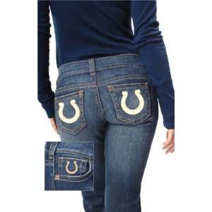   Colts Womens Denim Jeans   by Alyssa Milano