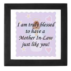  I am Blessed Mother In Law Keepsake Box by  Baby