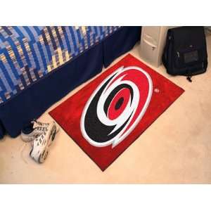  Carolina Hurricanes Logo Chromo Jet Printed Rectangular 