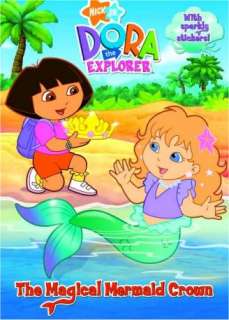 Nickelodeon Dora The Explorer Magical Mermaid Crown Coloring Activity 
