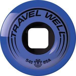  Element Spinner Filmer 54mm 85a Blue Travel Well Wheels 