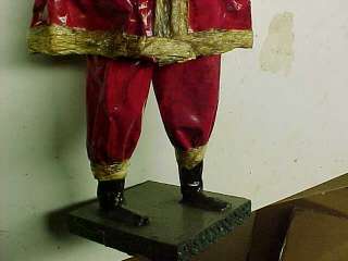 SANTA CLAUS OLD SCHOOL MEXICAN PAPER MACHE HAND CRAFTED FIGURE 14 
