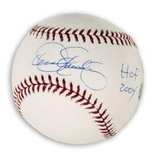  Dennis Eckersley Autographed Baseball with HOF 04 