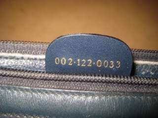   GG Waxed Canvas Leather Boston Speedy Handbag Purse Italy Bag  