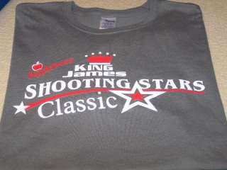 King LEBRON JAMES Shooting Stars Classic T Shirt XL New  