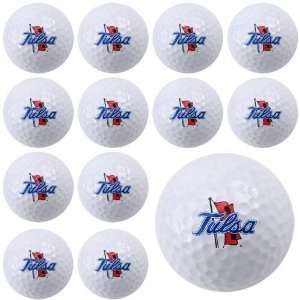  Tulsa Golden Hurricane Dozen Pack Golf Balls Sports 