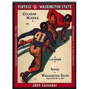  Washington State Cougars 2009 Vintage Football Program 