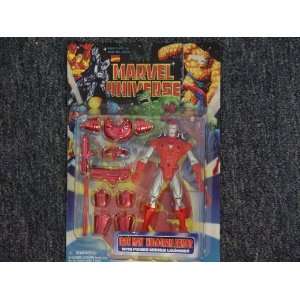   Man Hologram Armor Action Figure with Power Missile Launcher Toys