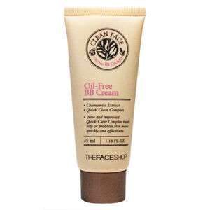 The face shop]Clean Face Oil Free BB Cream(35ml) HIT  