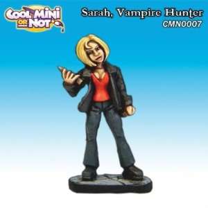    28mm Fantasy Miniatures Sarah the Vampire Hunter Toys & Games