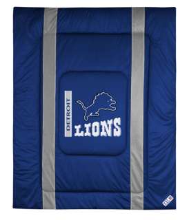 NFL DETROIT LIONS SL (5) Pc. Bed Set (C,2P,2S)  