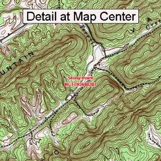 USGS Topographic Quadrangle Map   Stony Point, Tennessee 