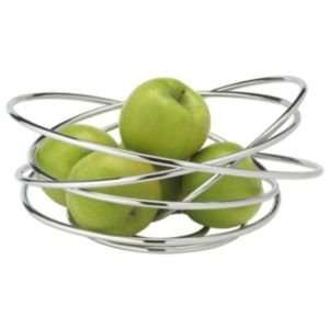 Fruit Loop Bowl by Black and Blum   R122013, Finish Chromed Steel