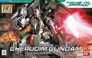 Bandai HG GundamOO 24 GN 006 Cherudim Gundam Model Kit  