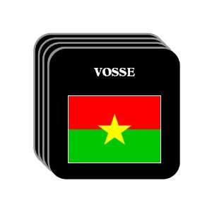  Burkina Faso   VOSSE Set of 4 Mini Mousepad Coasters 