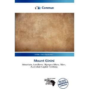    Mount Ginini (9786136720692) Stefanu Elias Aloysius Books