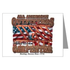   Card All American Outfitters American Carpenter 