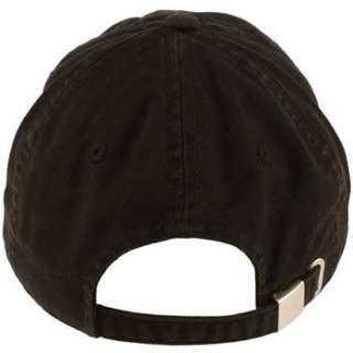 Cotton Twill Baseball Ball Cap Adjustable Hat Black  