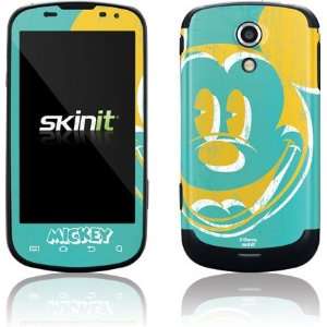  Mickey Face Aqua and Yellow skin for Samsung Epic 4G 
