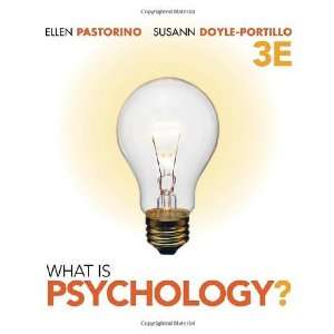  What is Psychology? [Hardcover] Ellen E. Pastorino Books