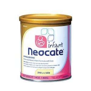  Neocate Infant Powder with DHA/ARA, 14 OZ/4 packs. EXP 04 