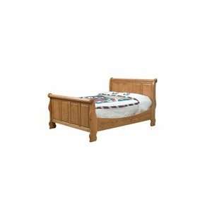  Amish Raised Panel Sleigh Bed