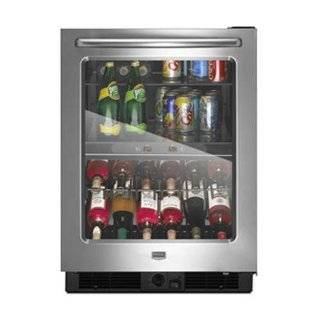 Maytag MBCM24FWBS 24 Dual Zone Beverage Center with 5.8 cu. ft. / 12 