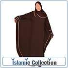 warda butterfly Abaya in brown Farasha Jilbab islamic clothes islam 