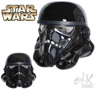 efx star wars movie black shadow stormtrooper costume helmet