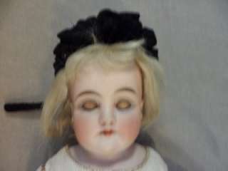 14 JDK Kestner #154 3 Antique German Bisque Doll w/ Rare Brown 