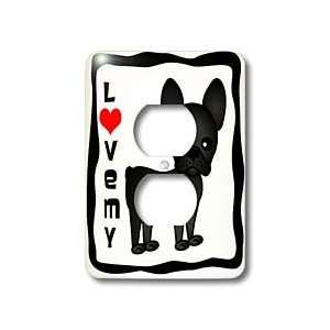 com Janna Salak Designs Dogs   I Love My French Bulldog Black Brindle 