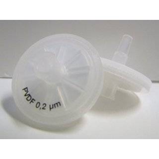 syringe filter pvdf 25mm diameter 0 2um 10 pk buy new $ 14 66 in stock