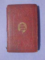 Christmas Stocking 1854 Victorian First Edition Antique Book Santa 